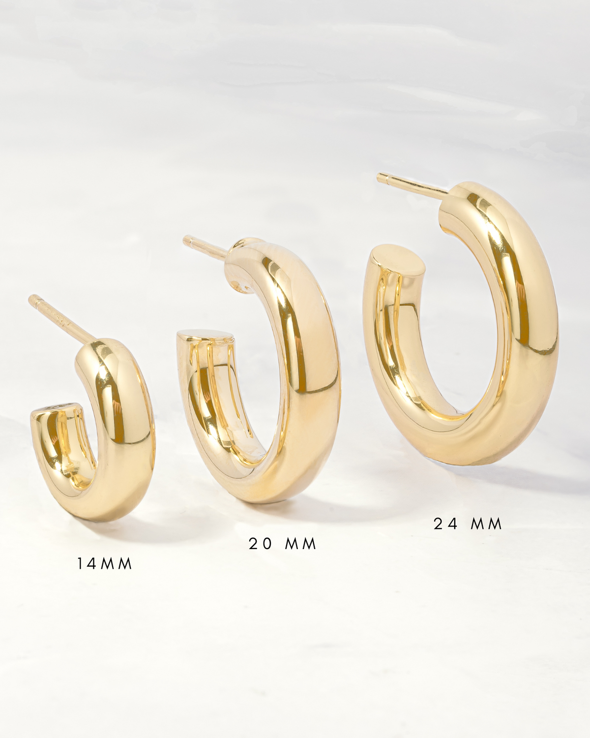24mm Chunky Tube Hoops