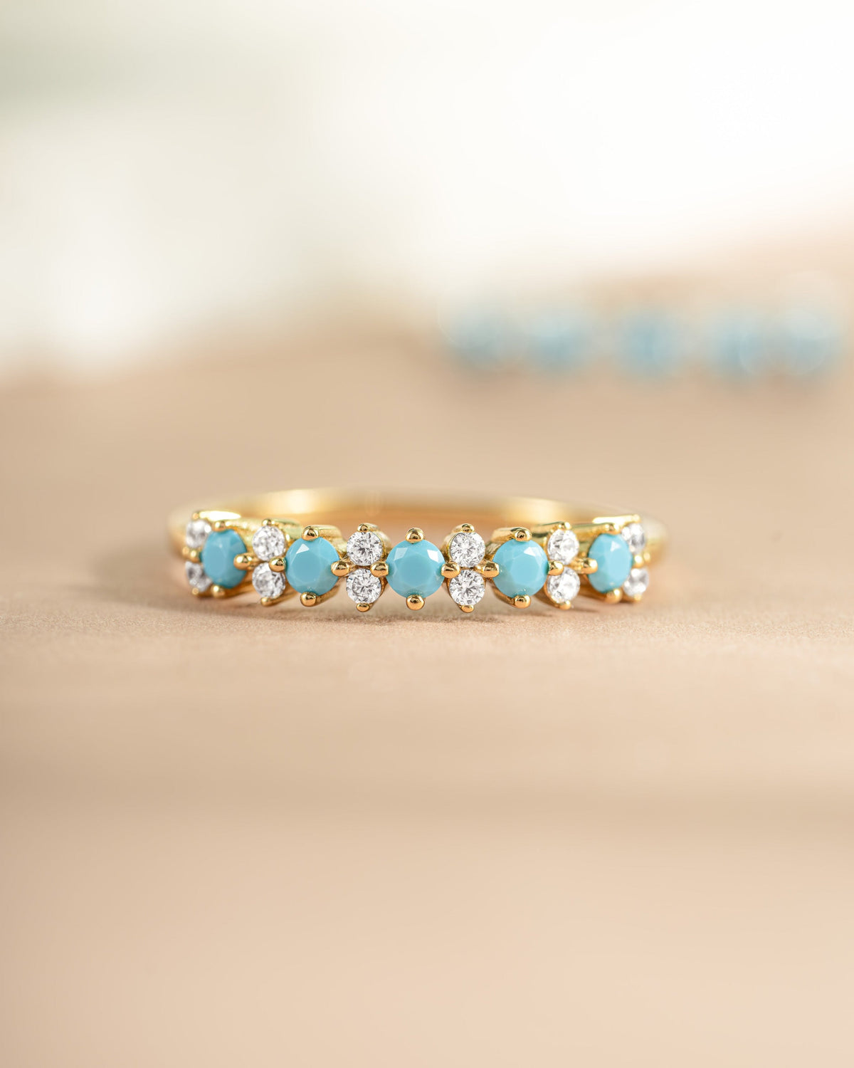 Turquoise Stephanie Stacking Ring