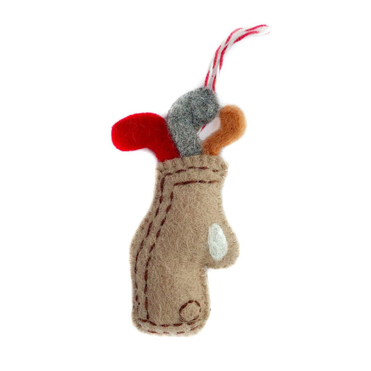 Golf Bag Ornament
