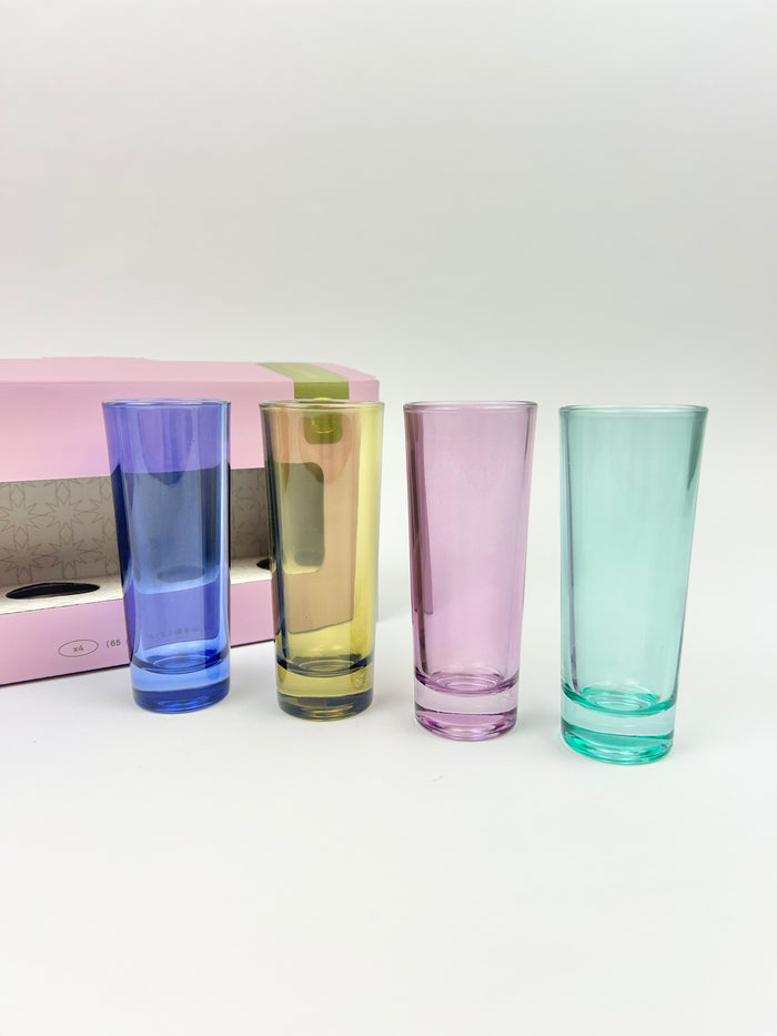 Gracie Shot Glasses Set 4 Drinkware in at Wrapsody