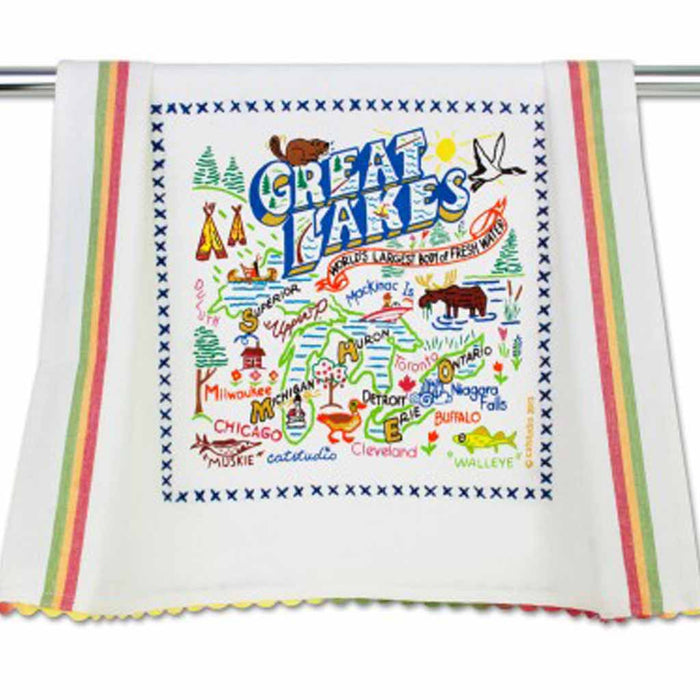 Great Lakes Dish Towel - City Bird