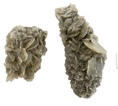 Gypsum Rose Cluster 1.25"