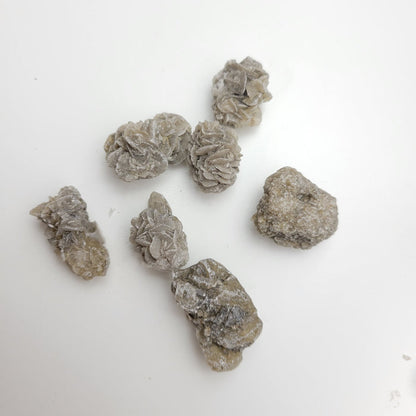 Gypsum Rose Cluster 1.25"
