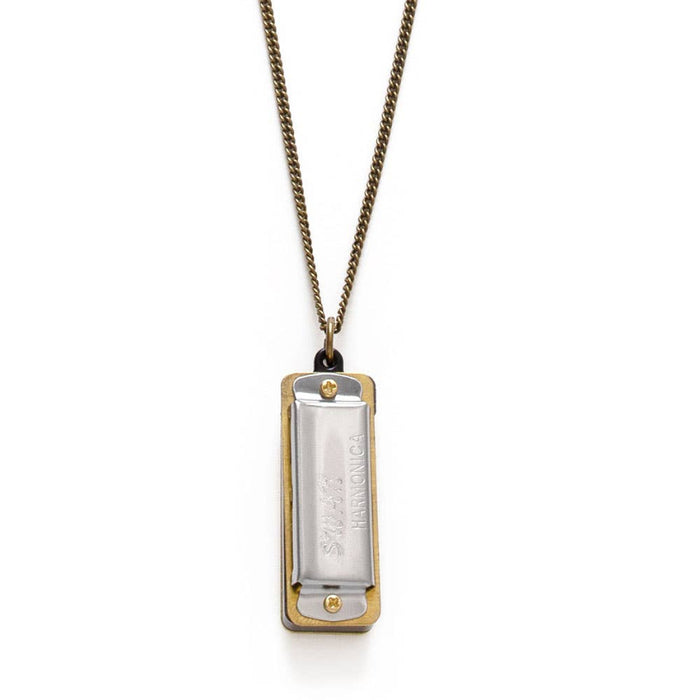 Harmonica Sola Necklace - Silver