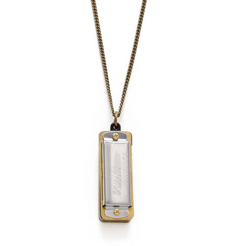 Harmonica Sola Necklace - Silver