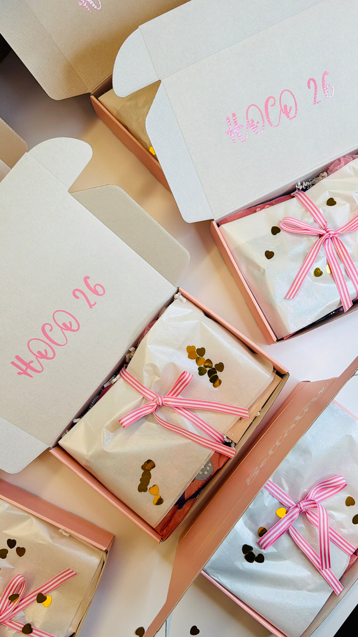 HOCO PRE-ORDER Personalized GRWM Gift Box - Set of 6
