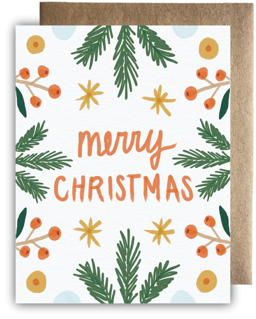 Holiday Greeting Card - Merry Christmas