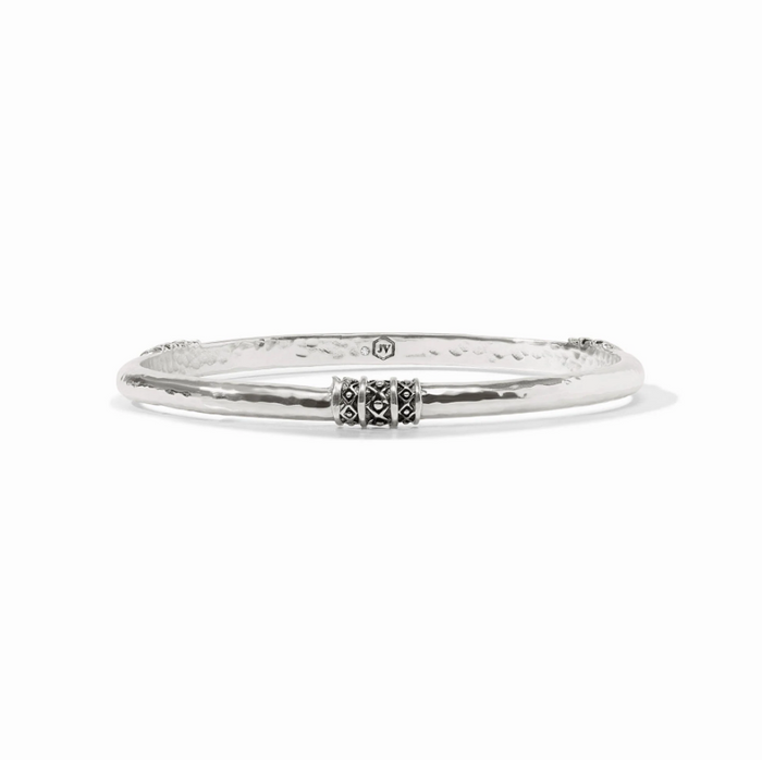 JV Catalina Bangle Silver M Bracelets in at Wrapsody