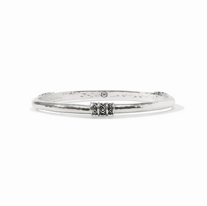 JV Catalina Bangle Silver M Bracelets in at Wrapsody