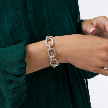 JV Catalina Demi Link Bracelet Silver OS Bracelets in at Wrapsody