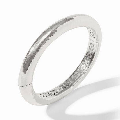 JV Catalina Hinge Bangle Silver Bracelets in at Wrapsody