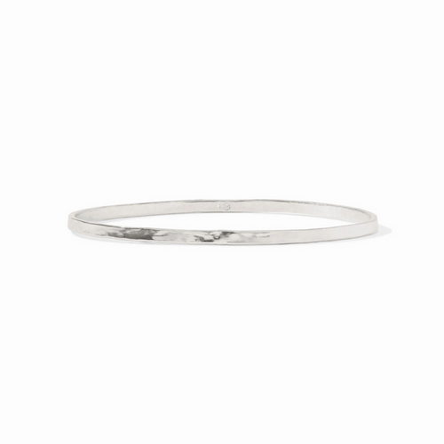 JV Crescent Bangle Silver M Bracelets in at Wrapsody
