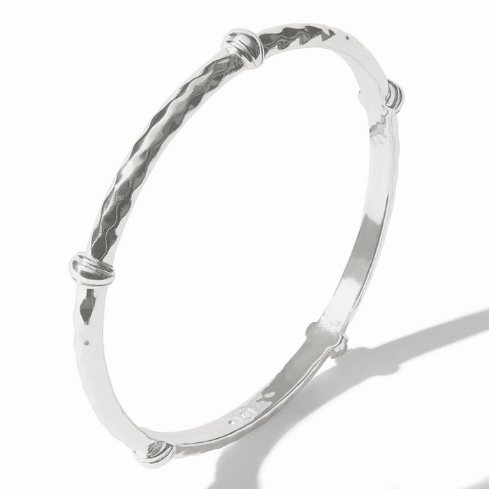 JV Savannah Bangle Silver - M Bracelets in at Wrapsody