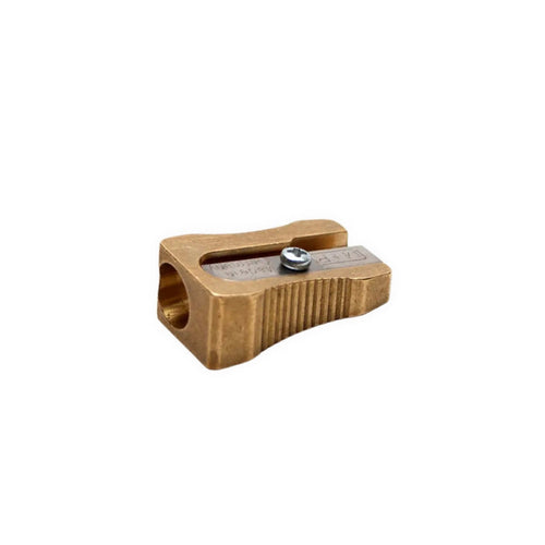 Kum Brass Pencil Sharpener - Single Wedge