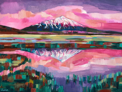 Mt. Bachelor (pink)