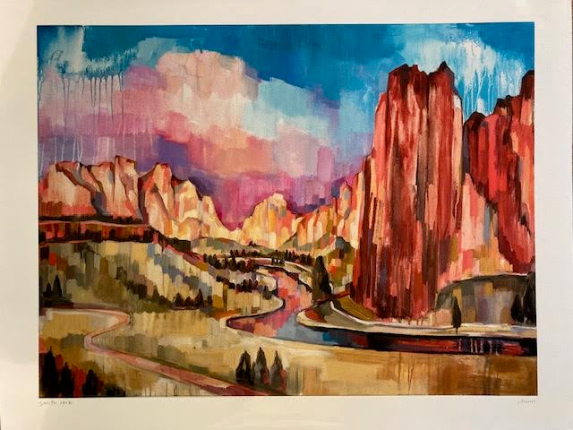 Landscape Art Prints - 13x17