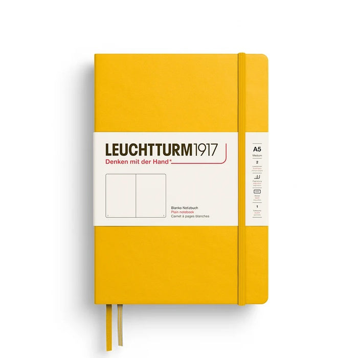LEUCHTTURM1917 Hardcover Blank Notebook - A5, Sunflower