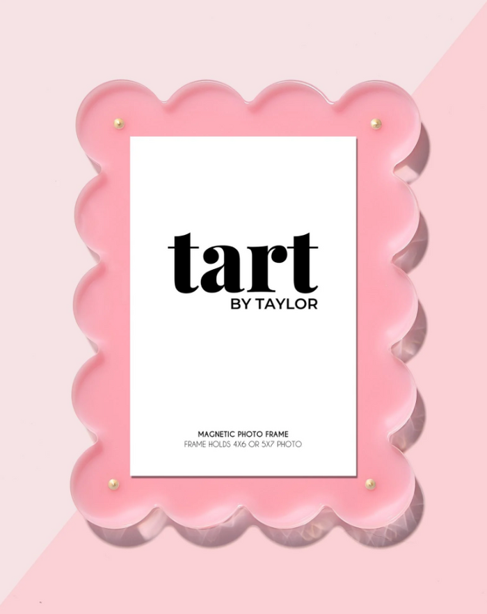 Light Pink Acrylic Frame Picture Frames in at Wrapsody