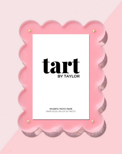 Light Pink Acrylic Frame Picture Frames in at Wrapsody