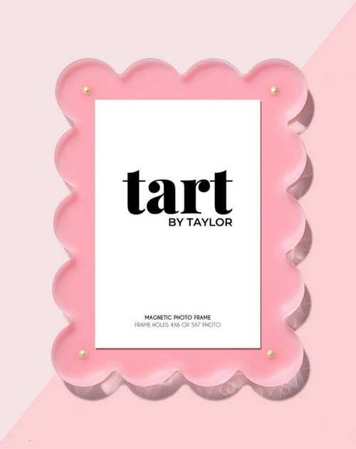 Light Pink Acrylic Frame Picture Frames in at Wrapsody