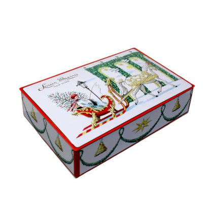 Louis Sherry Chocolate Tin, 12 Piece / Sleigh