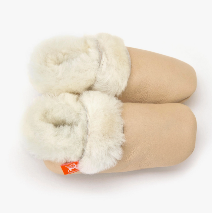 Love Winter Sheepskin Baby Booties