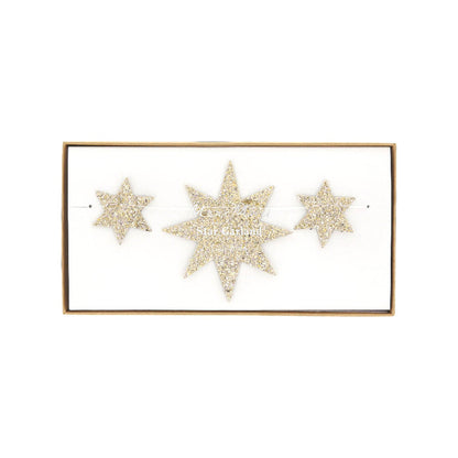 Meri Meri Gold Star Mini Garland
