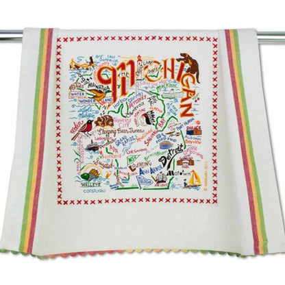 Michigan Dish Towel - City Bird