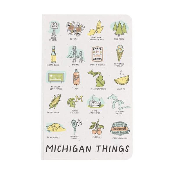 Michigan Things Notebook - City Bird