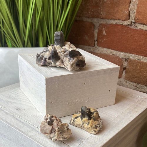 Microcline and Quartz Specimen SM