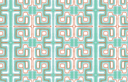 Milk Glass This Way Fabric