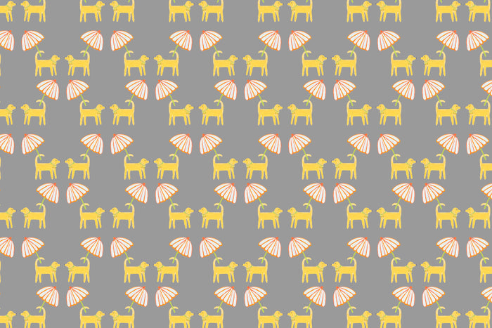 Mineral Dog Day Afternoon Fabric