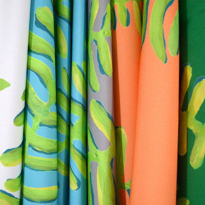 Mineral Floating Fronds Fabric