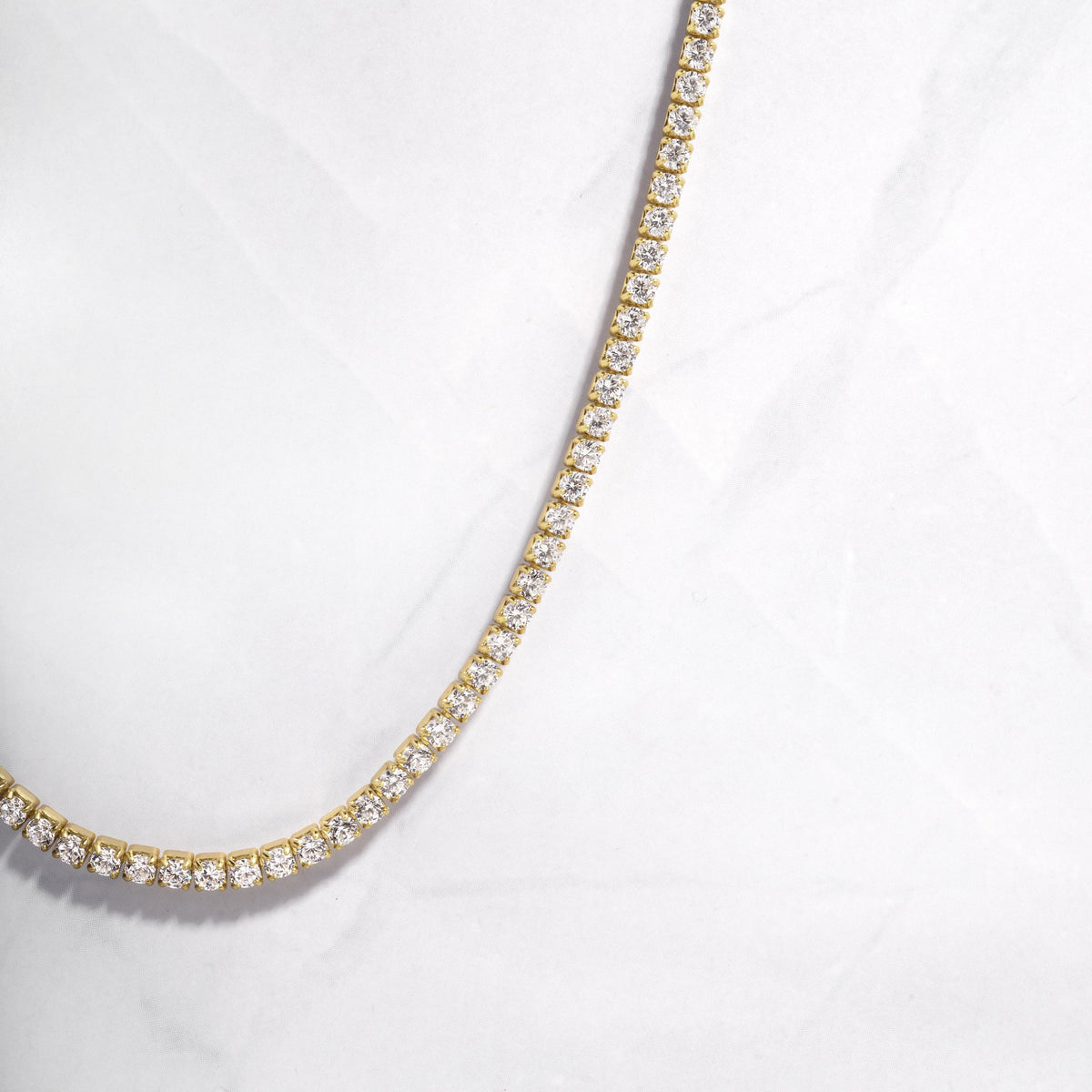 2mm Tennis Necklace