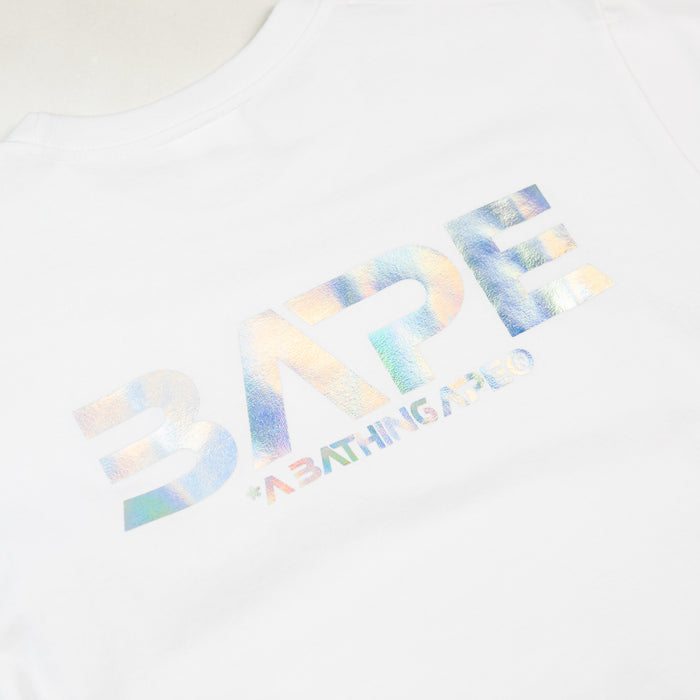 Moon Photo Ape Head Tee (White)