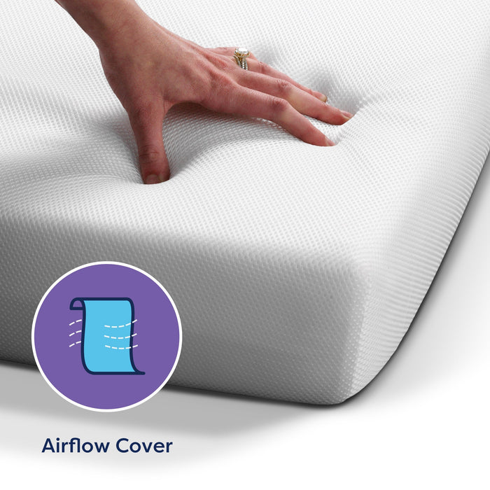 Moonlight Luxury Dreamer Crib Mattress w/ Breathable Cover