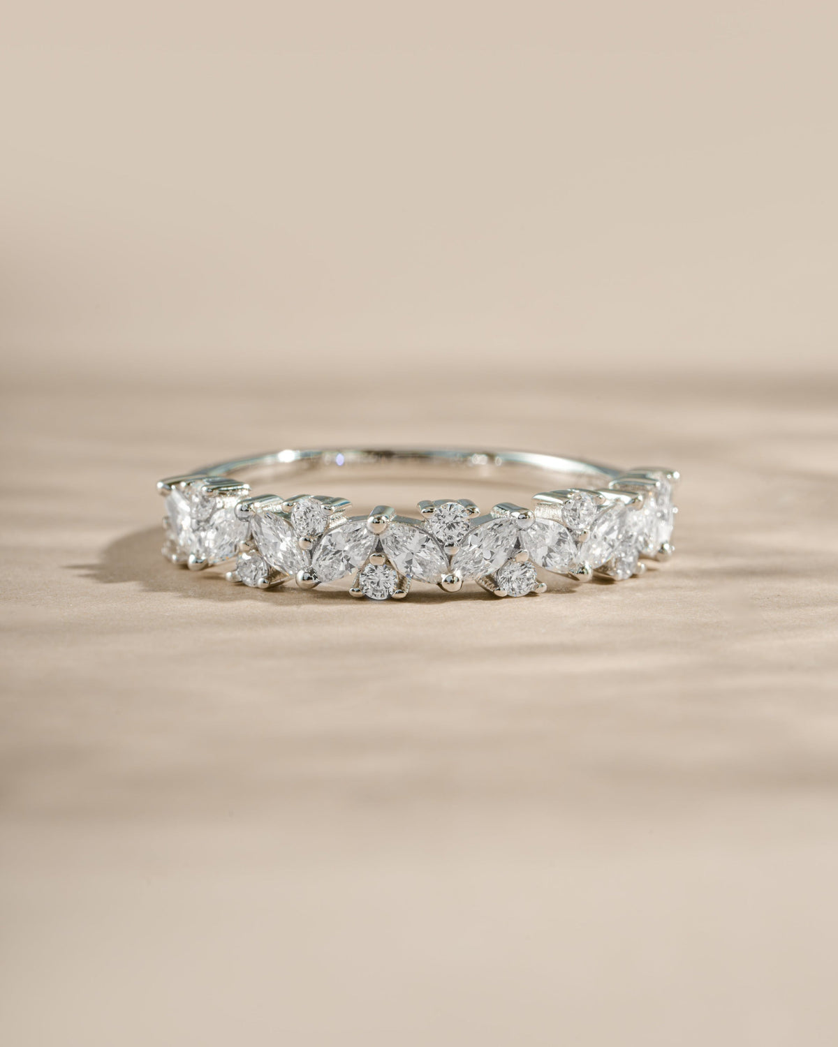 4mm Multi Stone Ring