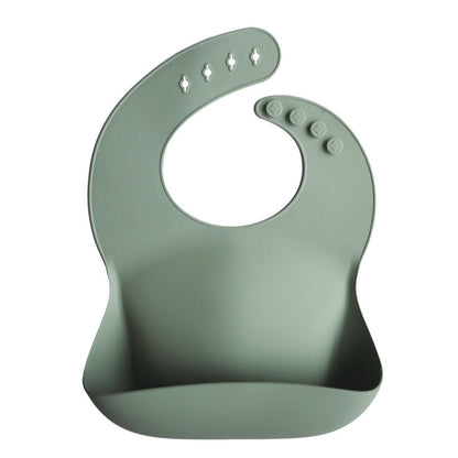 Mushie Silicone Bib - Solids
