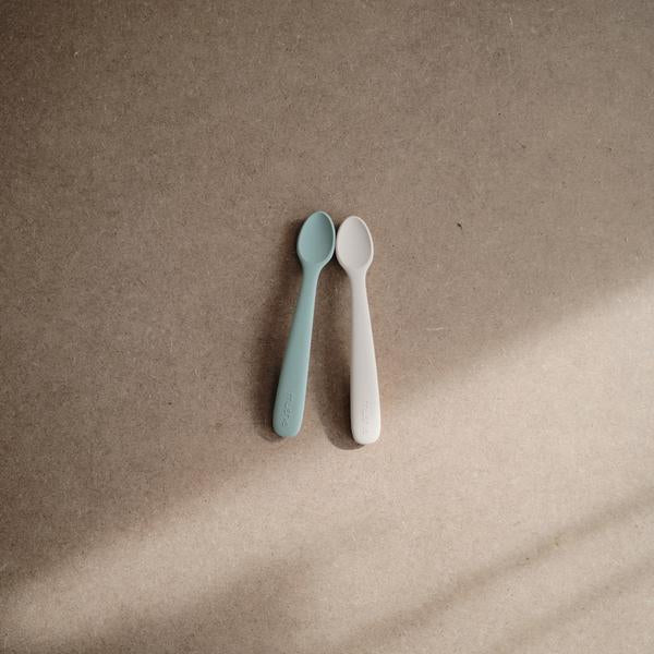 Mushie Silicone Feeding Spoons