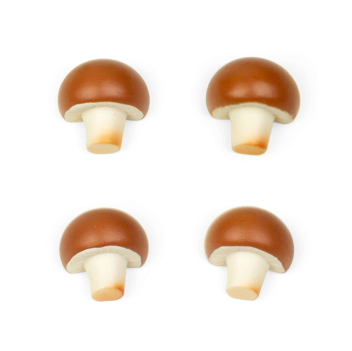 Mushroom Magnets In Basket - Three by Three Seattle
