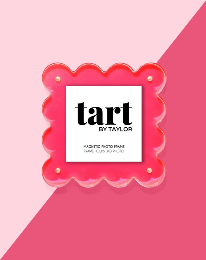 Neon Pink Acrylic Mini Frame Picture Frames in at Wrapsody