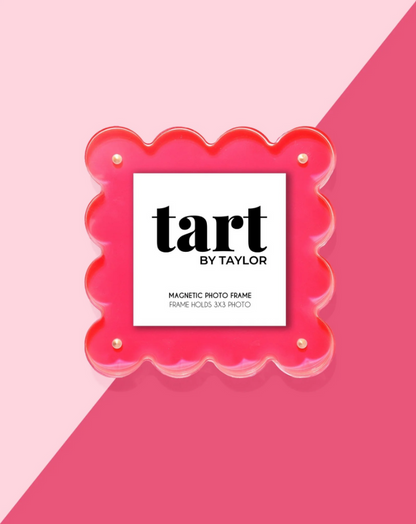 Neon Pink Acrylic Mini Frame Picture Frames in at Wrapsody