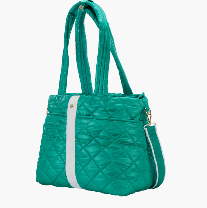 Oliver Thomas Wanderlust Tote Kelly Green Totes in at Wrapsody