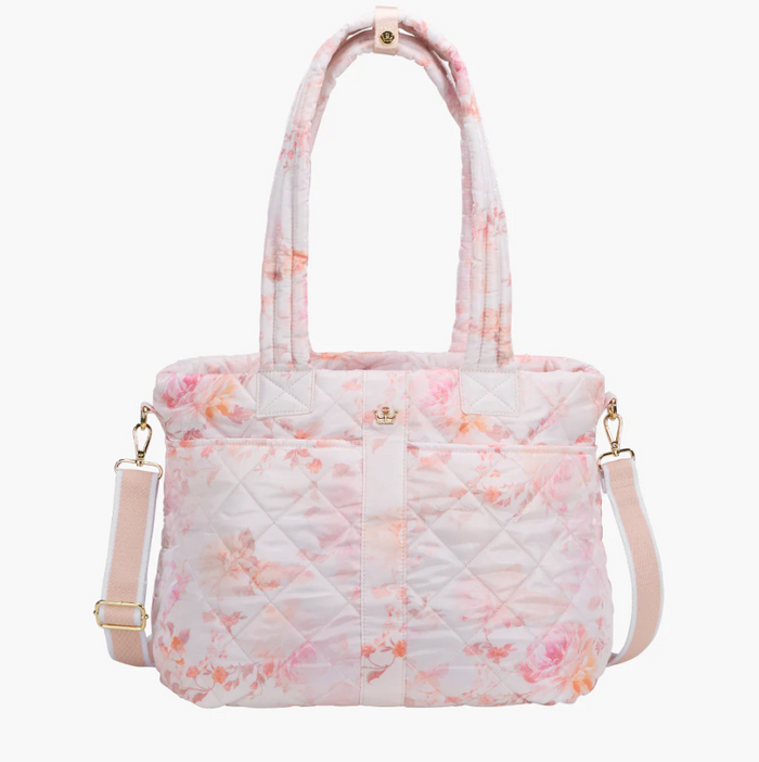 Oliver Thomas Wanderlust Tote Petal Pink Rose Print Totes in at Wrapsody