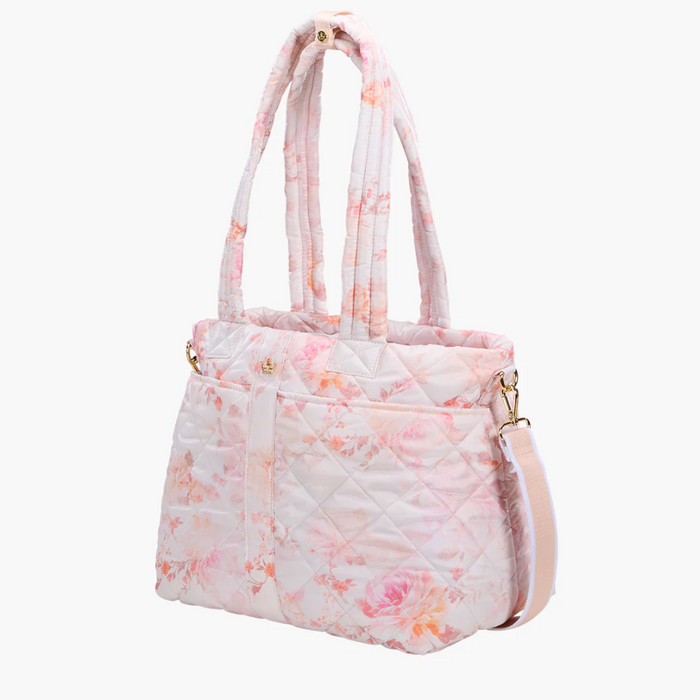 Oliver Thomas Wanderlust Tote Petal Pink Rose Print Totes in at Wrapsody