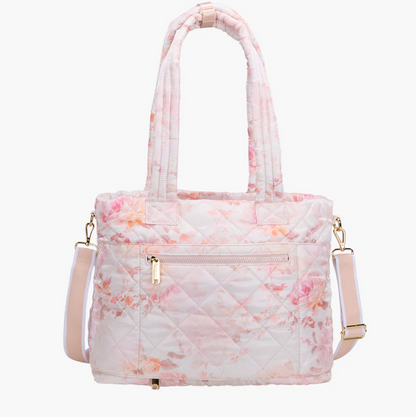 Oliver Thomas Wanderlust Tote Petal Pink Rose Print Totes in at Wrapsody