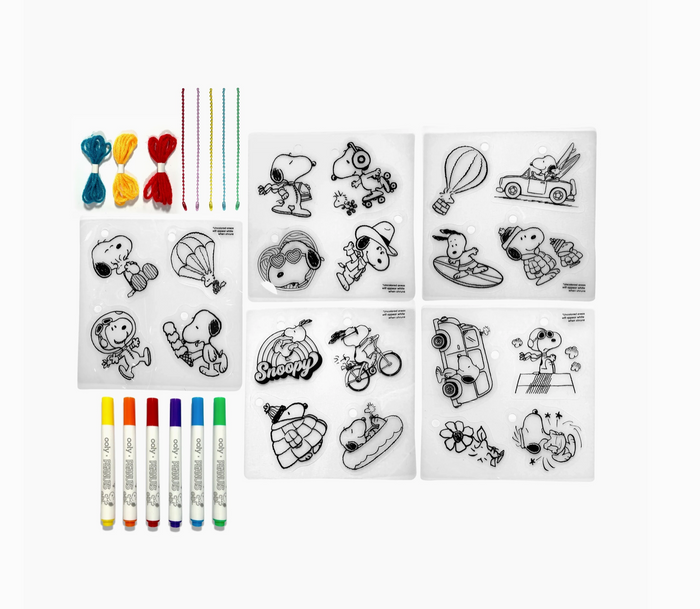OOLY X Peanuts Diy Shrink Art Kit