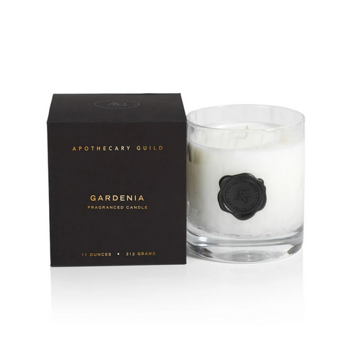 Opal Glass Gardenia 1-Wick Box Candle Candles in at Wrapsody