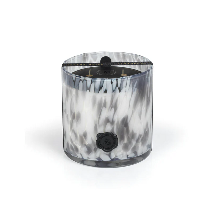 Opal Glass Lemon Peel 3-Wick Candle Candles in at Wrapsody
