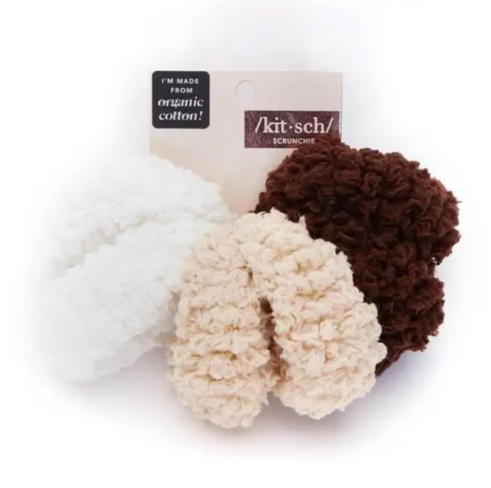 Organic Cotton Fluffy Ponies 6pc - Neutral